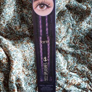 Tarte-  lights, camera, splashes 4-in-1 volumizing waterproof mascara - Black